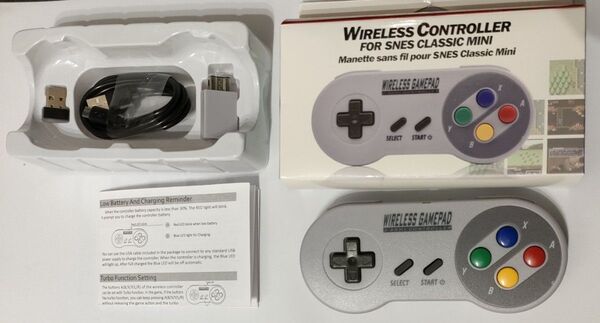 ◆◆◇新品未開封!ニンテンドークラシックミニ スーパーファミコン対応 ワイヤレスコントローラー windows,スイッチ対応◇◆◆