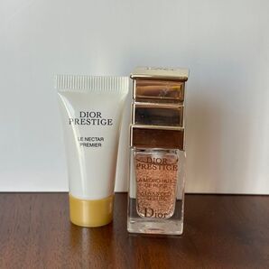 Dior PRESTIGE ル ネクター プレミア & ラ マイクロ ユイル ド ローズ 2点セット