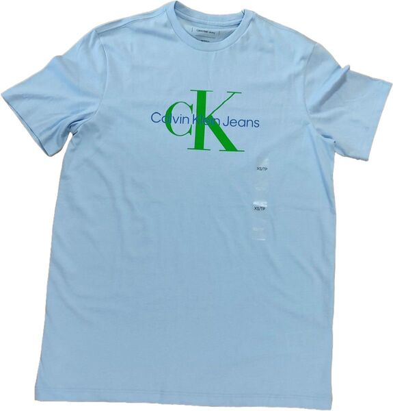 【新品】Calvin Klein Jeans Tシャツ S カルバンクライン ck 半袖 カットソー ロゴ