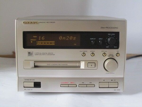 ONKYO MDレコーダー MD-185X 本体のみ