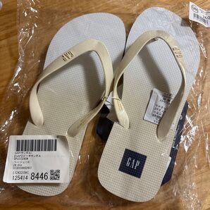 GAP ビーチサンダル 24.0cm ベージュ 未使用
