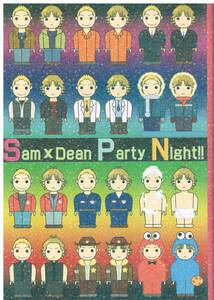 ●スーパーナチュラル 同人誌「Sam×Dean Party Night!! 」94p●アンソロジー●S×D
