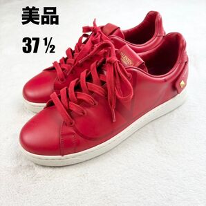 美品 バレンティノ ロゴ スタッズ スニーカー ラブ ラボ バックネット 37 VALENTINO