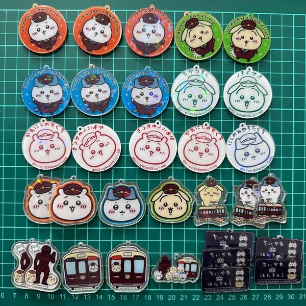 間違えて再入荷 ちいかわ アクリル4cm 阪急コラボ かんあり