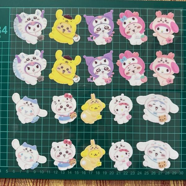 新作 ちいかわ シール カプラ カップラップシール