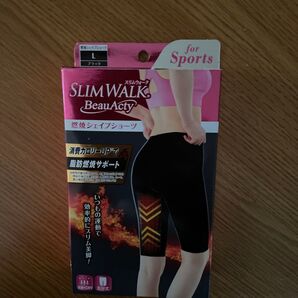 さらに!さらに値下げしました!スリムウォーク 燃焼シェイプショーツLブラック スポーツ用