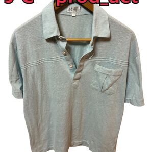 JC Product ポロシャツ ライトブルー メンズ