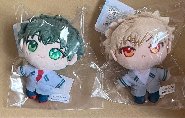 僕のヒーローアカデミア ヒロアカ ぬいパル ぬいぐるみ 緑谷出久 爆豪勝己