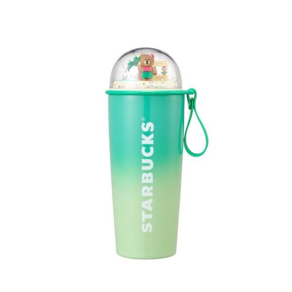 【韓国スタバ】2025 サマー2 夏SSアロハ ポーター タンブラー 473ml スタバ スターバックス STARBUCKS