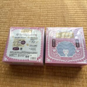 吸水美神ヘアータオル 2枚セット ブルー系 Fuwamoco March