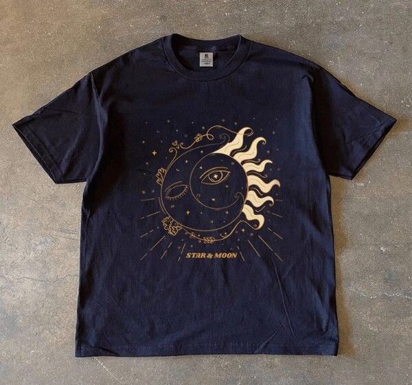 デザインTシャツ 色黒 サイズLL 新品 送料込み
