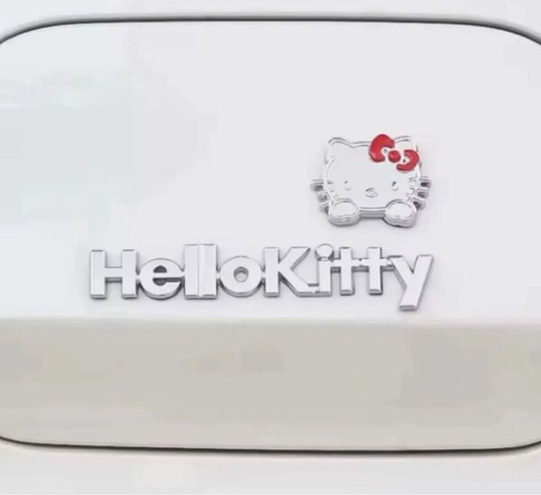 ★キティちゃん★エンブレム ステッカー★車★バイク★家電などにも★ハローキティ★HELLO KITTY★サンリオ★Sanrio★