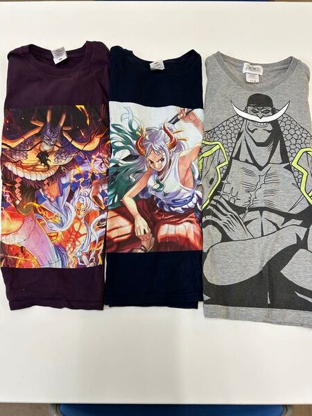 アニメ ワンピース ONE PIECE プリントTシャツ 3点セット