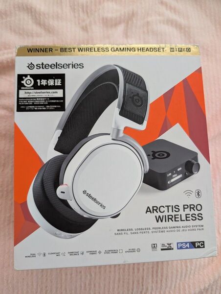SteelSeries ARCTIS PROワイヤレス ヘッドセット(難あり)