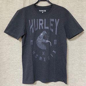 ハーレー(HURLEY)UPF50+ メンズ 半袖Tシャツ S クルーネック ヘビ蛇