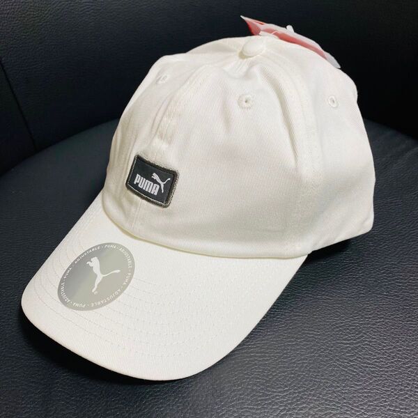 プーマPUMAメンズ、レディースEssentials III キャップPUMA キャップ 帽子 白 ホワイト 新品 未使用