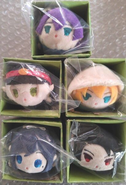 刀剣乱舞 もちもちマスコット ミニ 5個セット