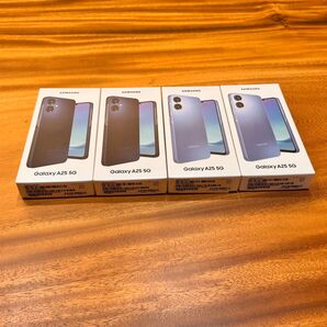 【新品未開封】Samsung Galaxy A25 5G SIMフリー4台