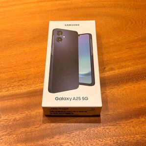 【新品未開封】Samsung Galaxy A25 5G 64GB ブラック