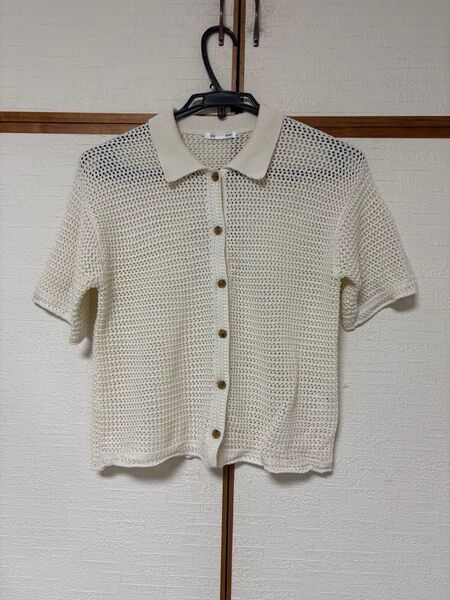 GU 半袖 ニット トップス