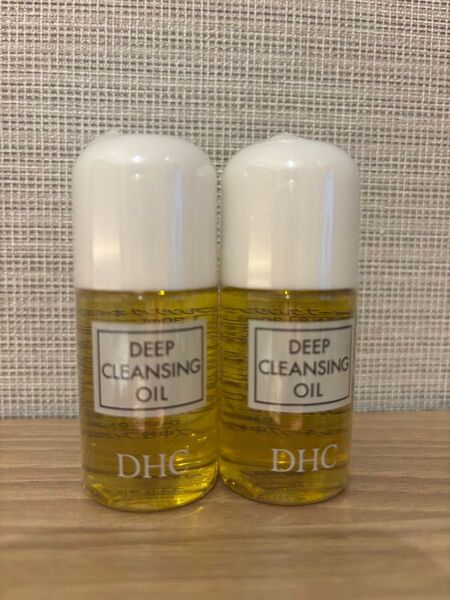 新品未使用DHC 薬用ディープクレンジングオイルミニサイズ2本セットトラベル旅行