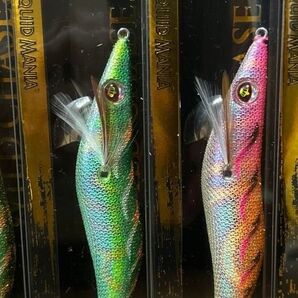 スクイッドマニア ワイルドチェイス 3.5号 特注カラーしゃぼんだま えだまめ 2個セット