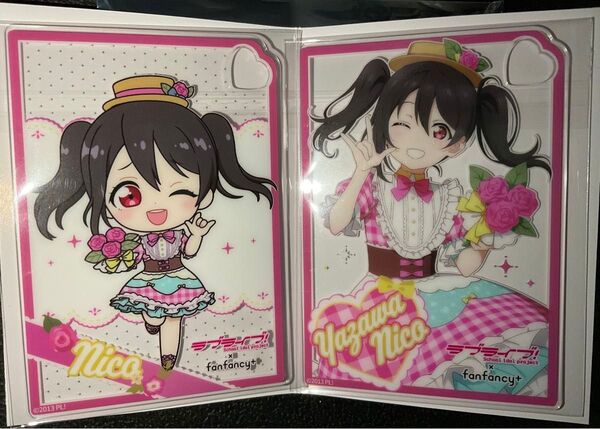 ラブライブ 矢澤にこ アクリルカードセット μ’s GIGO fanfancy