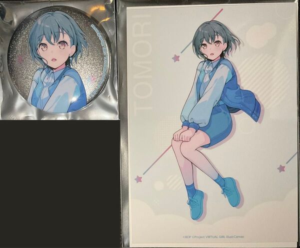 信澤収展 缶バッジ ブロマイド 高松燈 バンドリ ゲーマーズ