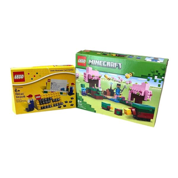 【LEGO 2点セット】 LEGO MINECRAFT サクラの庭 21260 レゴ マインクラフト ホビー