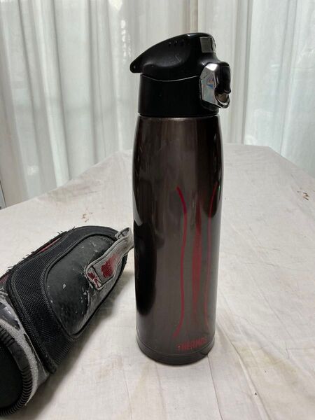 THERMOS サーモス 水筒 1L メタル カバー傷みあり