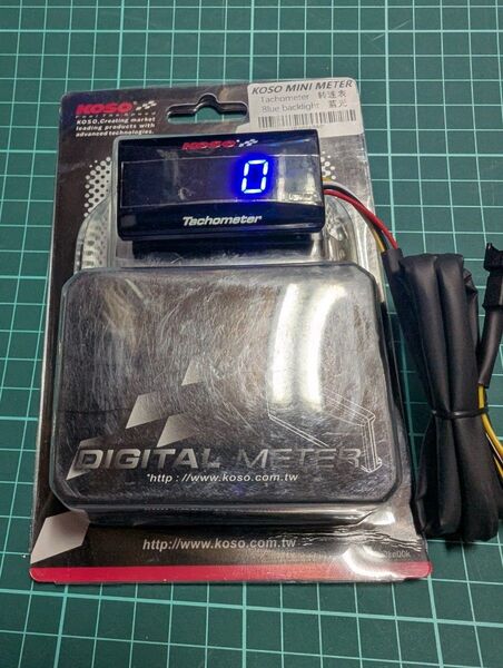 KOSOタコメーター デジタルタコメーター 未使用 カブ モンキー シャリー ダックス モトラ R&P 4mini