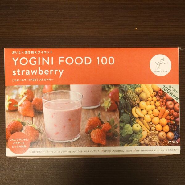 YOGINI FOOD 100 strawberry 21袋入り