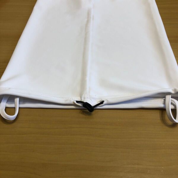 白のクール日差し避けつけ襟 未使用