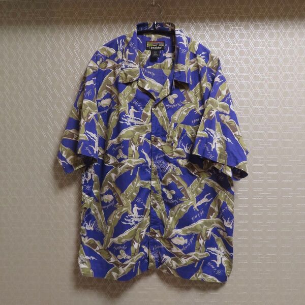 90s pataloha 1999年 バナナラマ柄 パタロハ patagonia 希少 アロハシャツ