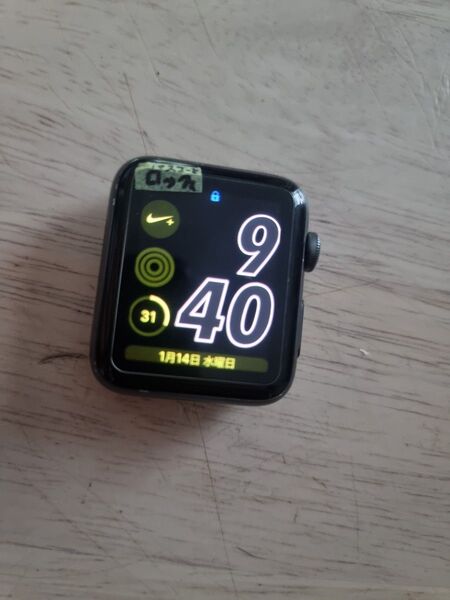 ナイキ AppleWatch Series 2 42mmジャンク ロックパスコード不明