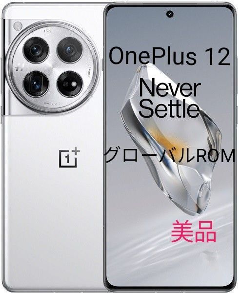Oneplus 12 グローバルROM ハッセルブラッド 極美品 ワンプラス スマホ 本体