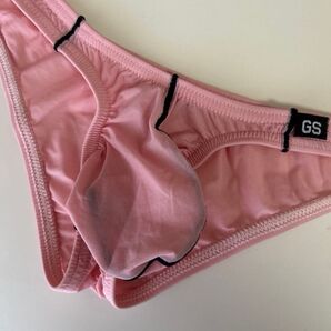 GーSTATIONジーステーション スーパービキニブリーフもっこりびっくりツルツル生地サイズL 立体 フロントビキニパンツ