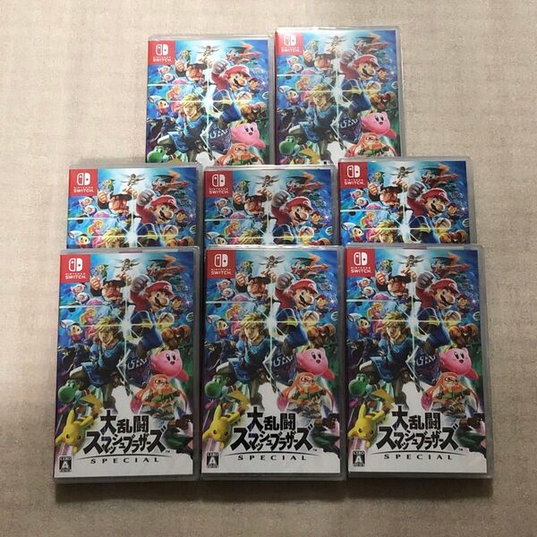 Nintendo Switch ソフト 大乱闘スマッシュブラザーズ special switch 8本 新品未開封シュリンク付き