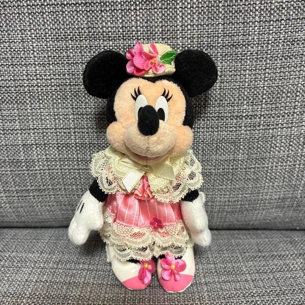 【ぬいぐるみバッジ】 ミニー スプリングヴォヤッジ ディズニーシー