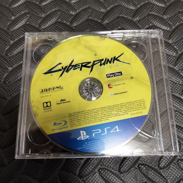 PS4 サイバーパンク2077 ディスクのみ 説明書欠品