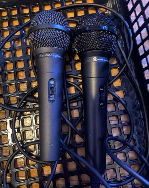 audio-technica ダイナミックマイク 2本セット