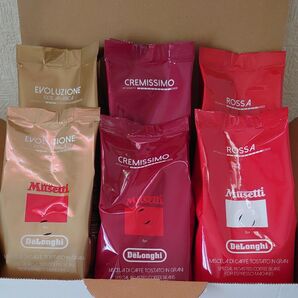 デロンギ ムセッティコーヒー豆6袋