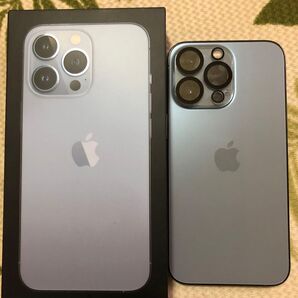 美品 iPhone13pro シエラブルー 128GB SIMフリー シエラブルー iPhone Pro