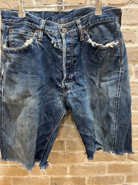 フルカウント ダメージデニム ショートパンツfull count ショートデニム