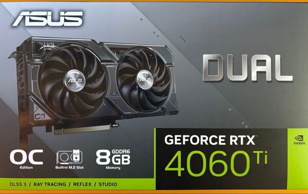 ASUS Dual GeForce RTX 4060 Ti SSD OC Edition 8GB GDDR6