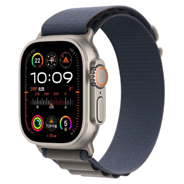 【美品】Apple Watch Ultra 2 GPS+Cellularモデル 49mm ナチュラルチタニウムケース