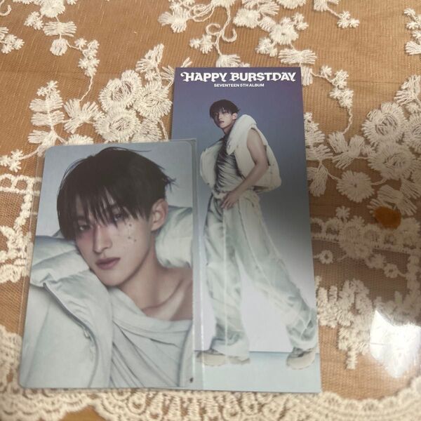 SEVENTEEN トレカ スクラッチ DK ドギョム HAPPY BURSTDAY MD popup withmuu 封入