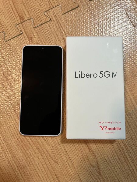 Libero 5GIV A302ZT ホワイト 128GB SIMフリー 美品 Libero スマートフォン ワイモバル版