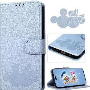 aquos wish 4 用ケース 手帳型 SH52E カバー 水色