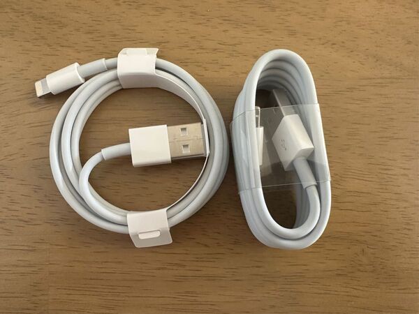 新品 Apple純正品 USB タイプA to ライトニングケーブル2本